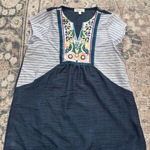 NWOT! Embroidered Blouse